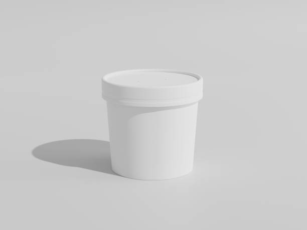 istock Round paper food container 1445497818
