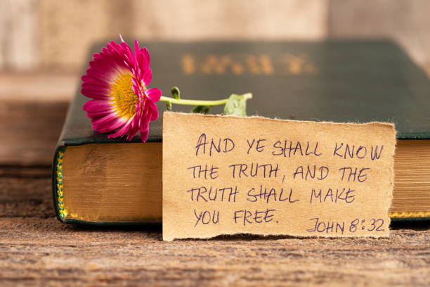 Handwritten Bible quote