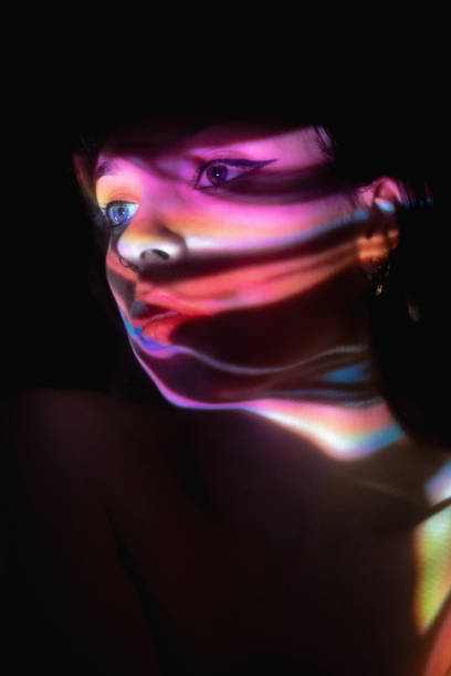 istock Close up woman portrait with soft light 1445509906