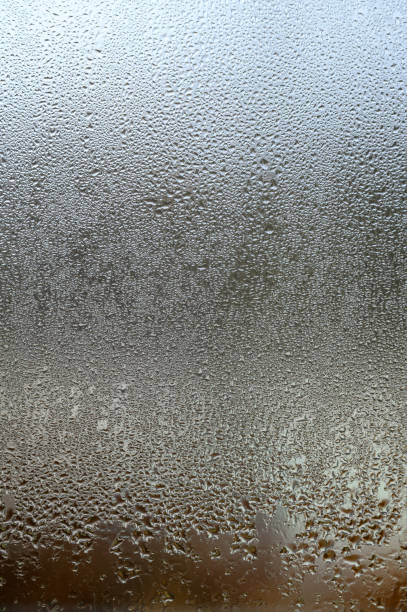 istock Morning condensation on the windows during the cooling period outside. 1445514150
