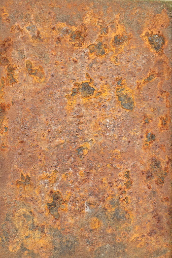 a rusted sheet as a background