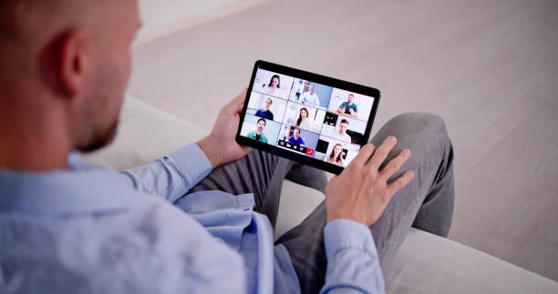 istock Business Video Conference Webinar Chat 1445516817