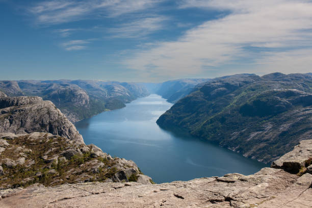 istock View at Lysefjord from Preikestolen Norway 1445521837