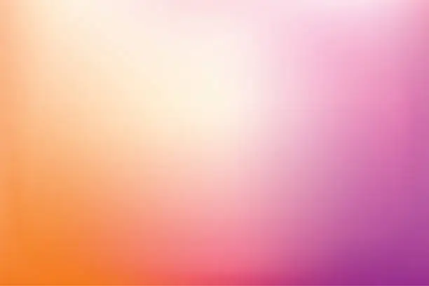 Vector illustration of Purple - orange defocused abstract background