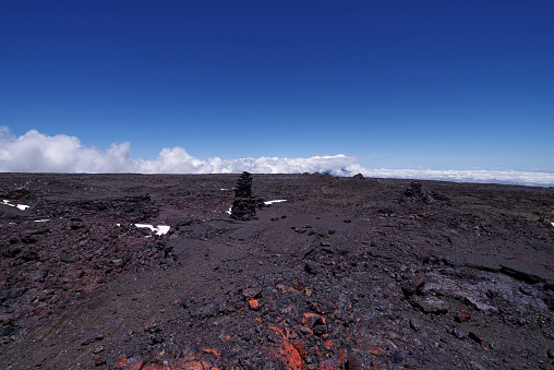 the summit of Mauna Loa