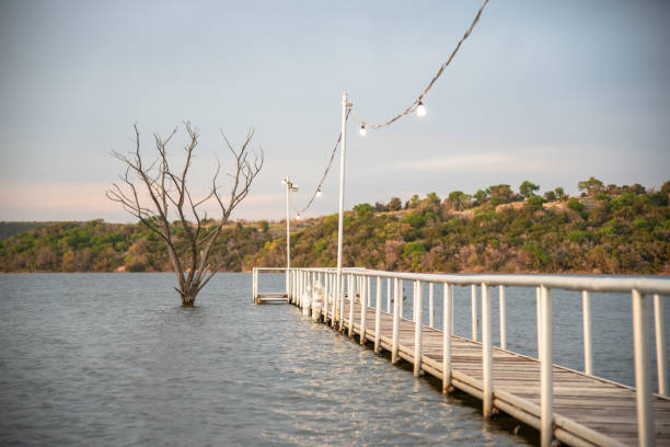 Sittin' on the dock of the bay in Palo Pinto, Texas, United States