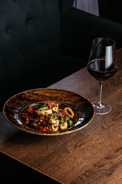 istock beef street fry with vegetables in a plate on the table 1445545997