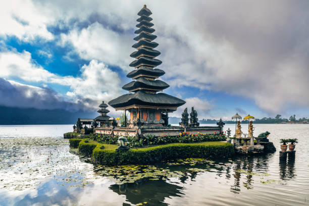 istock Water temple in Bali, Indonesia 1445548176