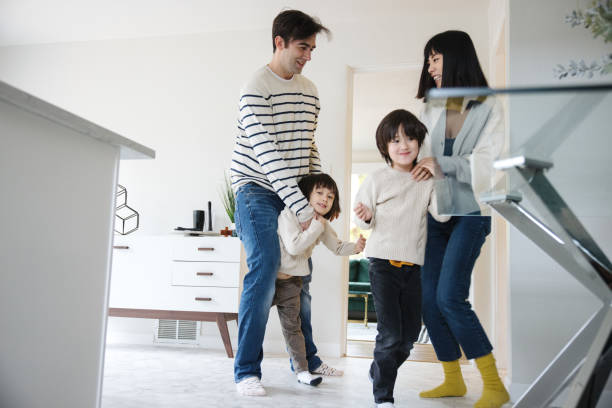 istock Family Playing Together At Home 1445557064