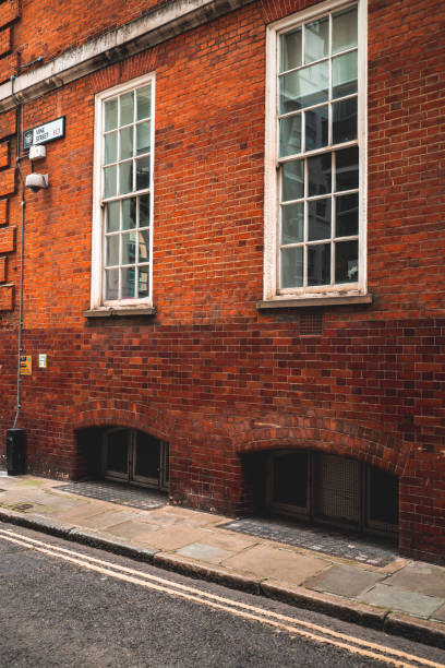 istock Classic architectural wall in London street 1445557401