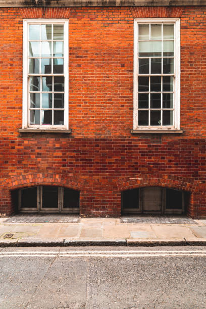 istock Classic architectural wall in London street 1445557404