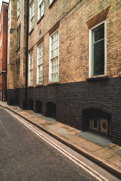 istock Classic architectural wall in London street 1445557405