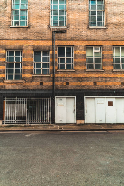 istock Classic architectural wall in London street 1445557409