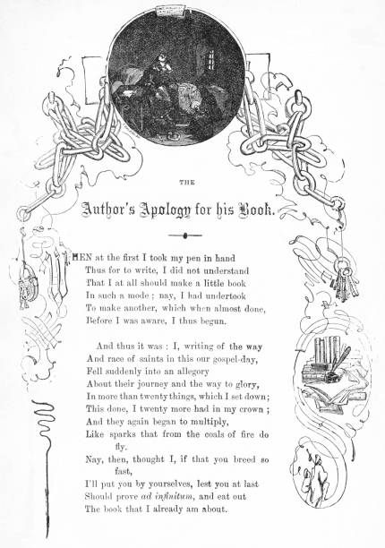 istock Pilgrim's Progress a Dream by John Bunyan, Author's Apologetic, 17th Century British History and Culture 1445564460