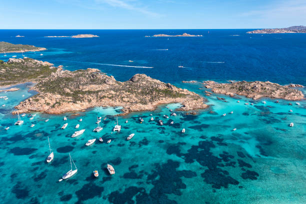 istock La Maddalena Boats Aerial 1445566893