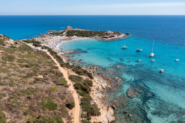 istock Punta Molentis Beach Aerial 1445566900