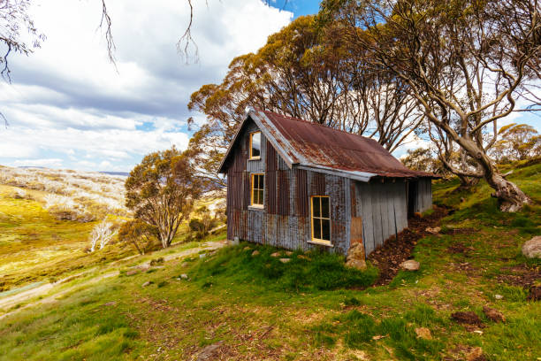 istock Cope Hut near Falls Creek in Australia 1445572639