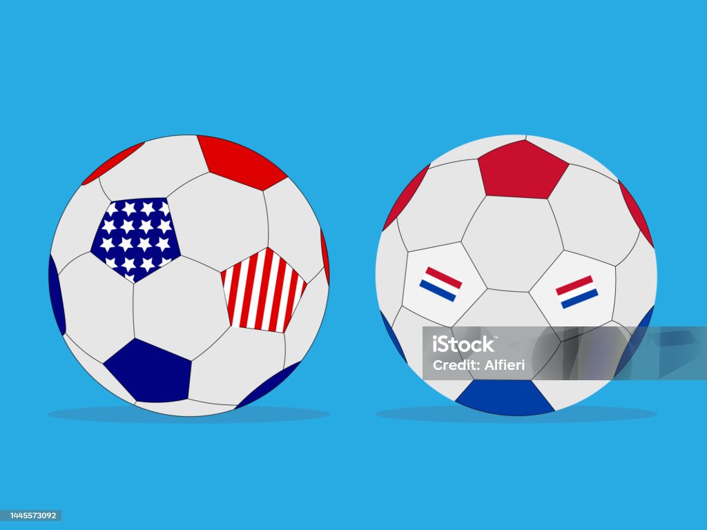 미국 vs 네덜란드 - 로열티 프리 네덜란드 벡터 아트