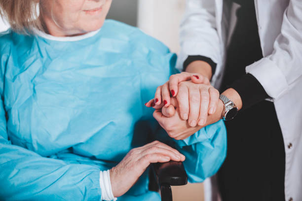 istock Elderly care old and young 1445576669