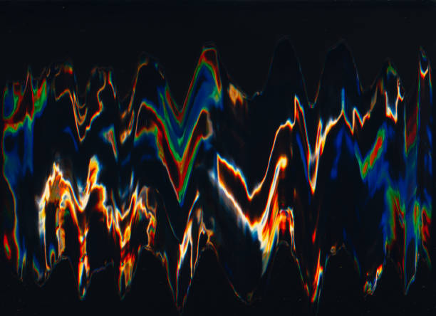 istock neon noise texture glitch art color flare on black 1445578158