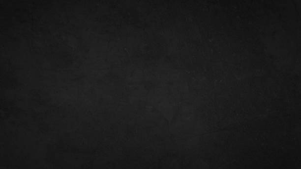 istock Black dark concrete wall background. Pattern board cement texture grunge dirty scratched for show anthracite promote product urban floor and abstract paper design element decor. Blackboard blank. 1445579129