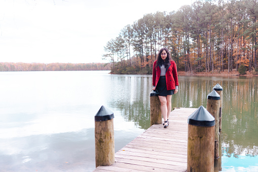 Beautiful LatinX Portrait Woman
Outdoor Park
Fall