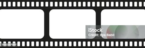 Filmrectangle Frame Vector Film Frame Backgroundvector Illustration Stock Illustration - Download ...