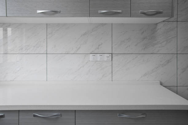 Close up of kitchen wall
