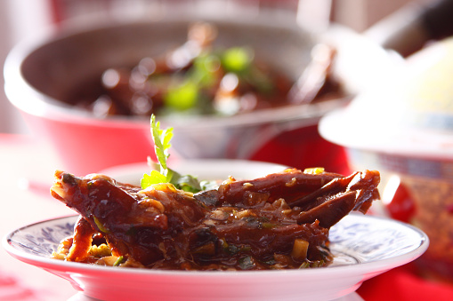 Food Chinese Braised Duck Leg 006jpg Stock Photo - Download Image Now