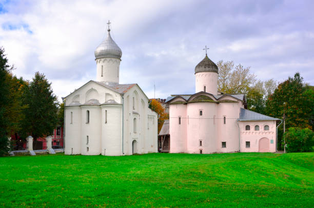 istock Yaroslav's Courtyard of Veliky Novgorod 1445608540