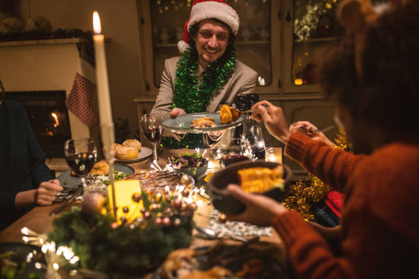 istock New year dinner at home 1445626757