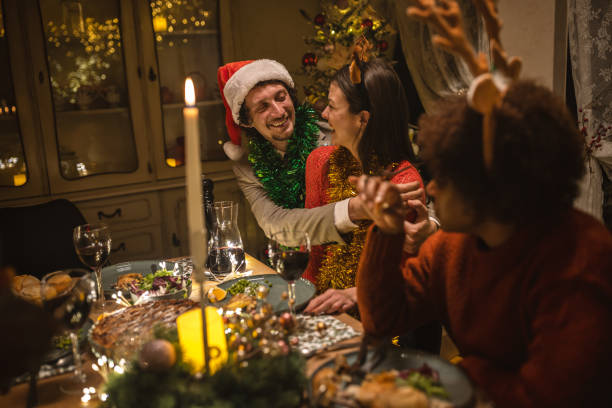 istock Couple celebrating New Year's Eve 1445626782