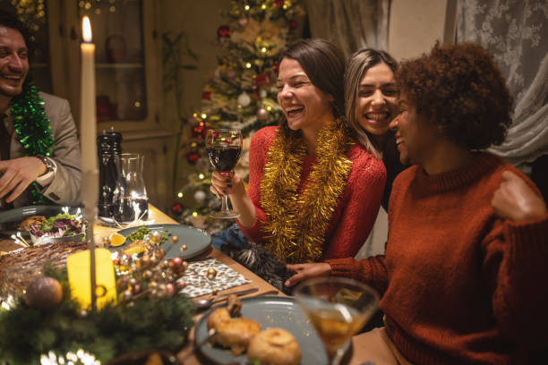 istock Celebrating holiday together 1445627527