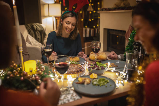 istock New year dinner at home 1445628941