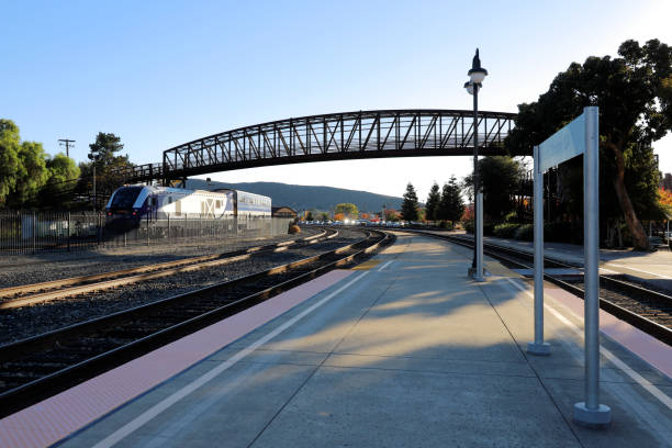 istock train Pacific Surfliner Train at San Luis Obispo Train Station 1445632768