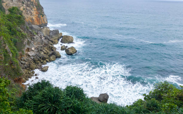 istock Cliff shore during day in Yogyakarta, Indonesia 1445634897