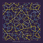 istock Creative Tessellation Line Pattern 1445635673