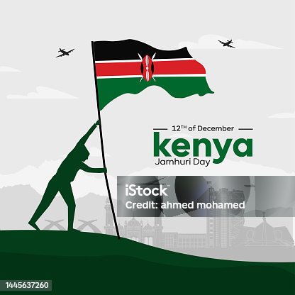 istock Kenya Jamhuri Day Illustration 1445637260