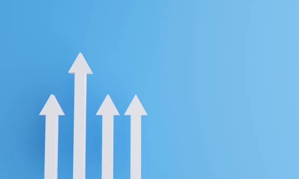istock Growing arrow. Finance concept 1445643491