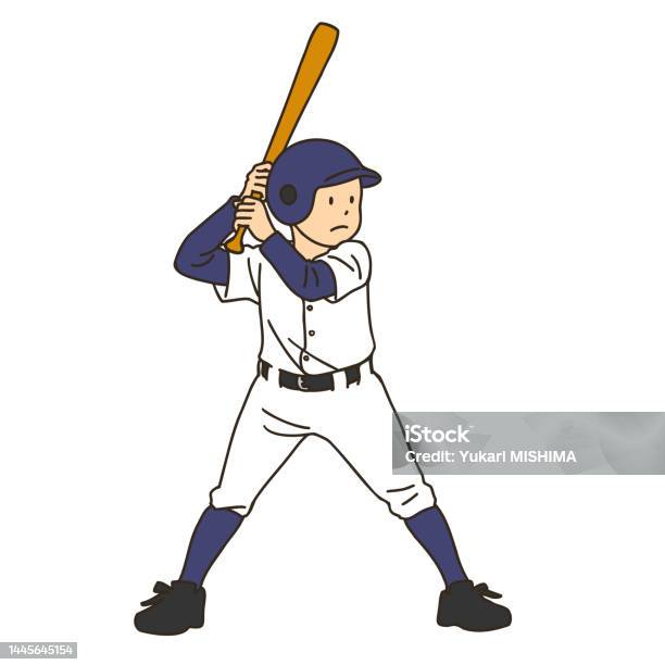 Batters Box Vector A Baseball Player In The Batters Box Stock Illustration - Download ...