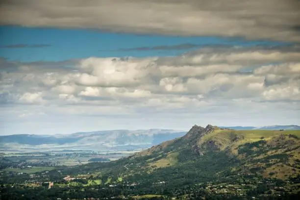 A beautiful mountain view in the Swaziland, South Africa