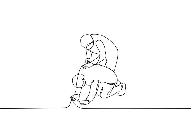 Choking Draw 170+ Choking Drawing Stock Illustrations, Royalty-Free Vector Graphics ...