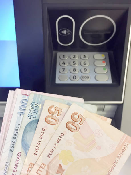 istock ATM withdrawal or deposit 1445670134