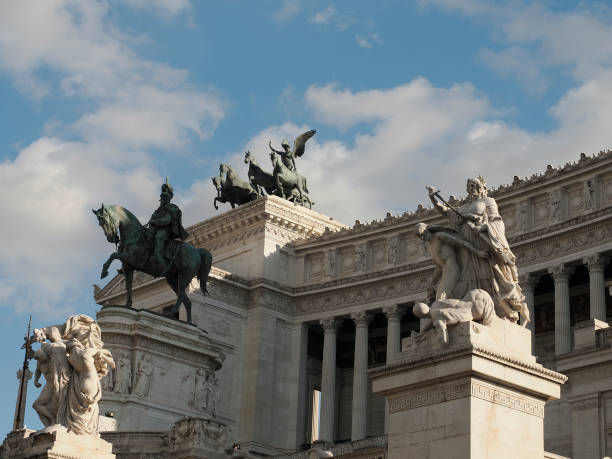 istock altare della patria rome italy view on sunny day 1445673857