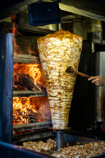 istock A large Turkish style chicken doner 1445678781