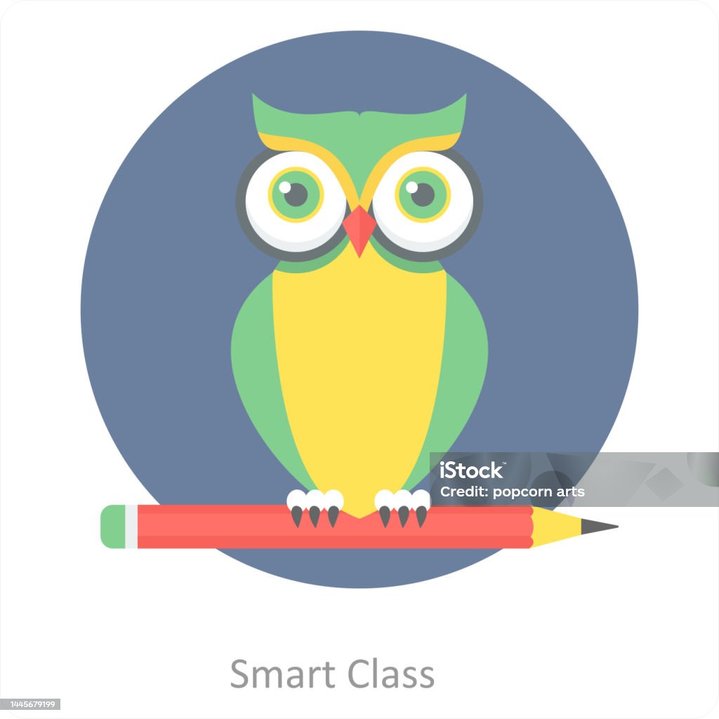 Smart Class Sticker Smart Class Stock Illustration - Download Image Now - Concepts ...