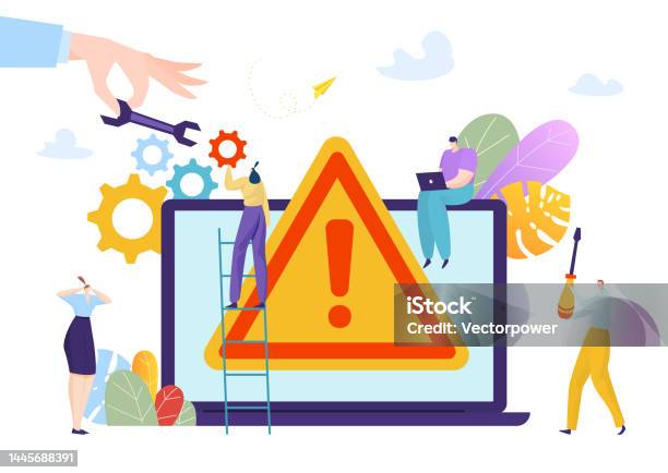 Concept Computer Technology Device Laptop Software Application System ...