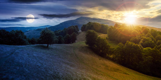 istock stunning mountain landscape in summer at daybreak 1445698098