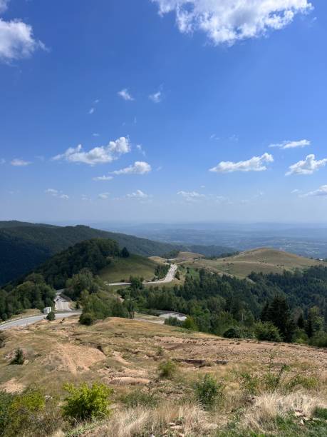 istock Beautiful scenic view in Transalpina 1445700535