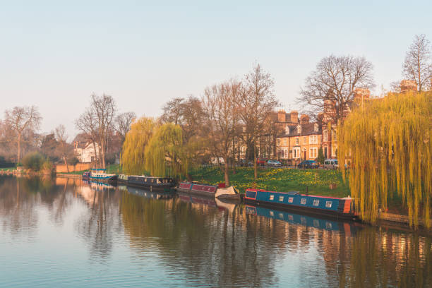 istock Boats on the river Cam, Cambridge, England 1445703506